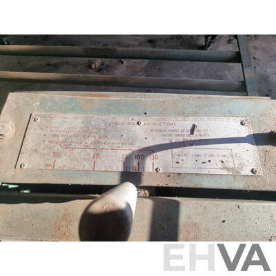 Wheeled Workbench with Abel Welder, Welding Mask & Accessories ETC
