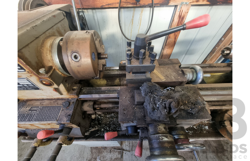 09/1976, Lantaine Machinery Co, Precision Metal Benchtop Lathe
