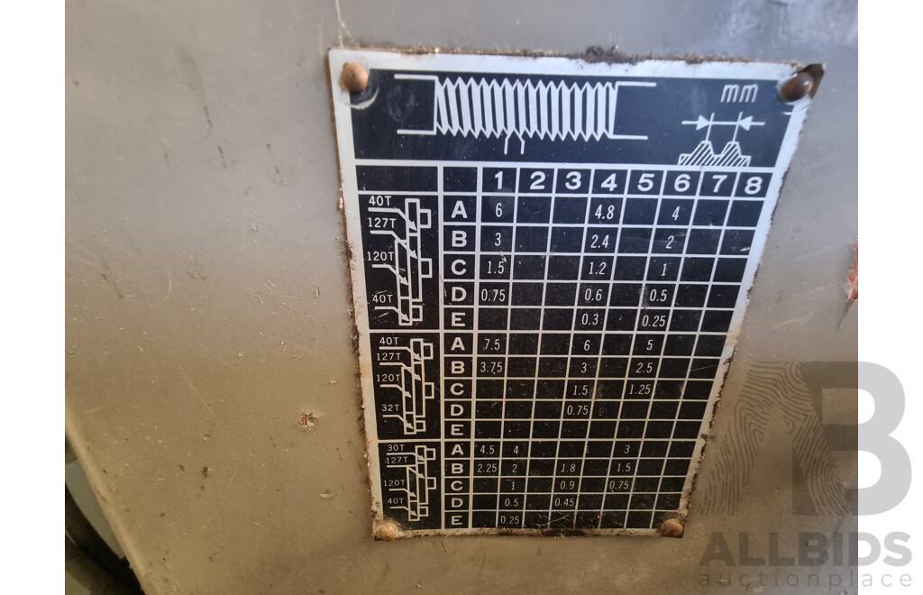 09/1976, Lantaine Machinery Co, Precision Metal Benchtop Lathe