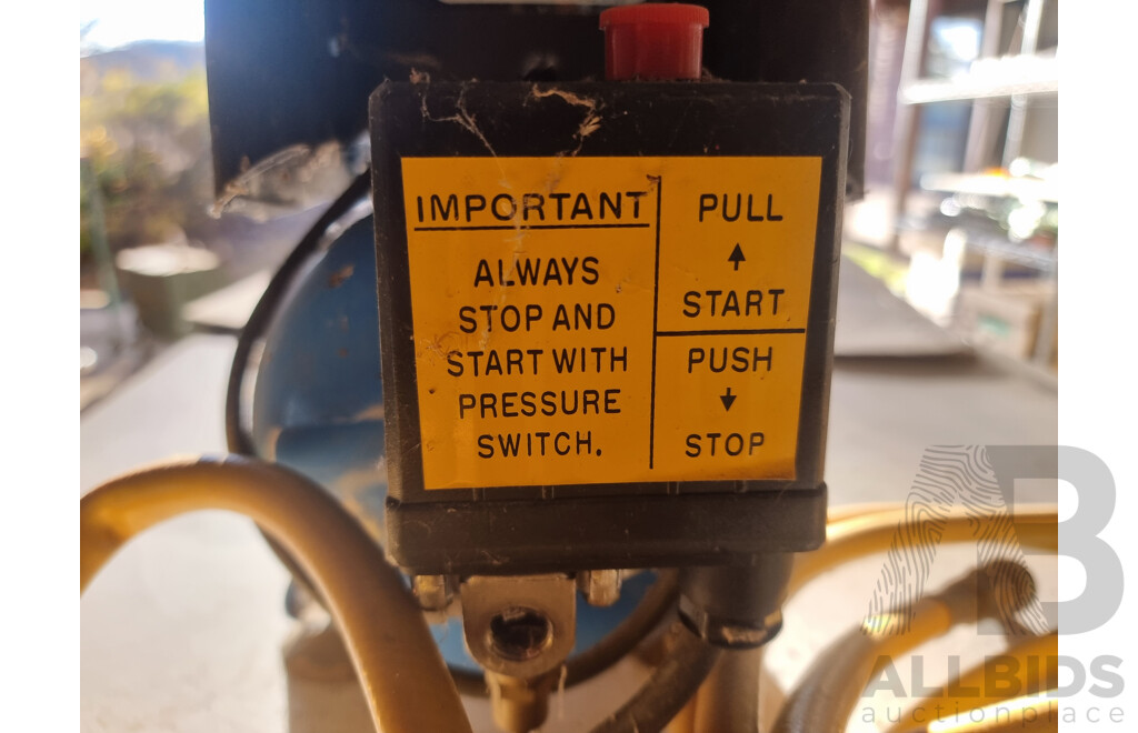 NU Power 6L Air Compressor with Air Hose