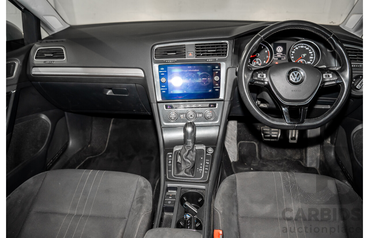 06/2019 Volkswagen Golf Alltrack 132 TSI (AWD) AU MY19.5 4d Wagon Pure White Turbo 1.8L