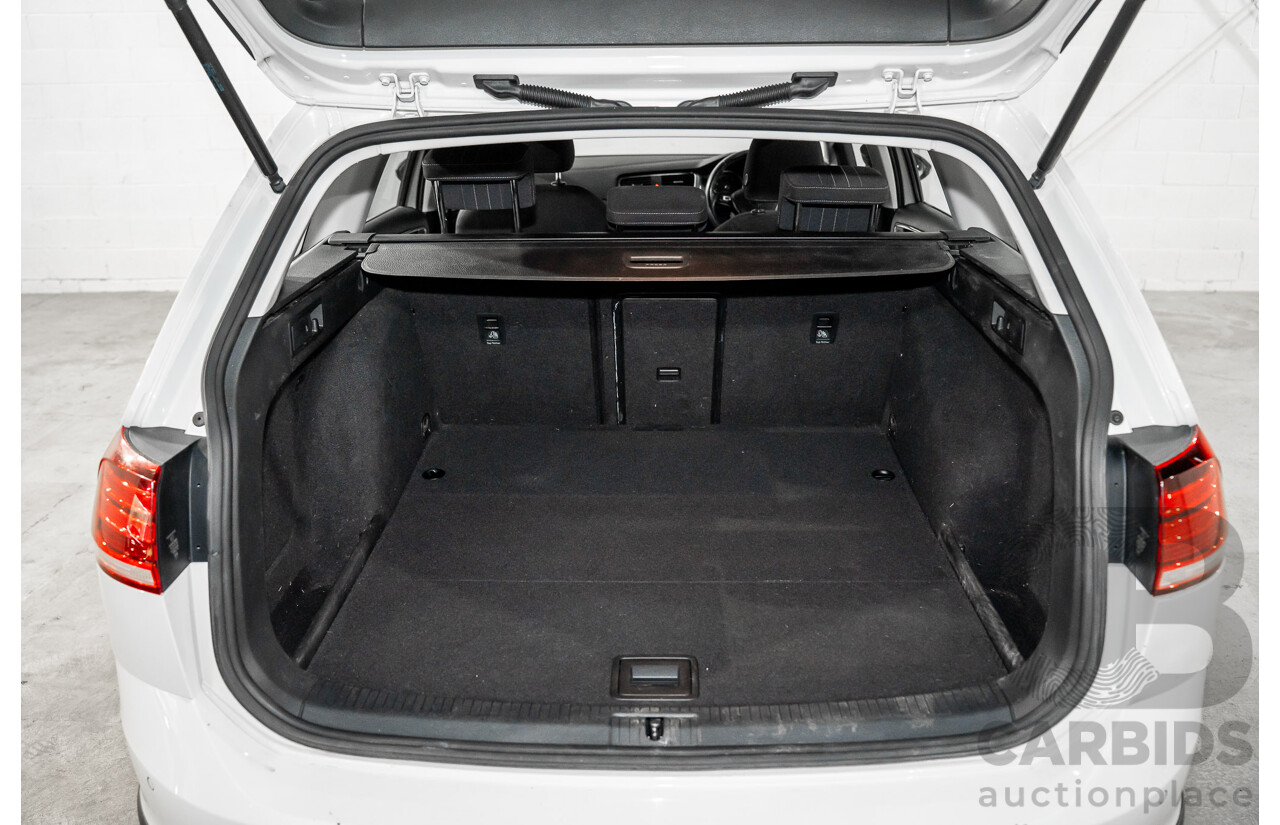 06/2019 Volkswagen Golf Alltrack 132 TSI (AWD) AU MY19.5 4d Wagon Pure White Turbo 1.8L