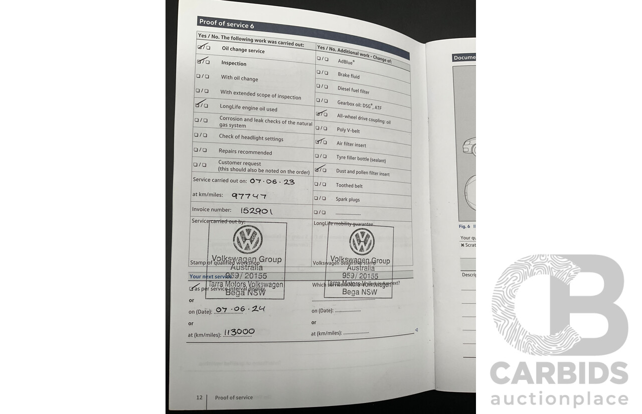 06/2019 Volkswagen Golf Alltrack 132 TSI (AWD) AU MY19.5 4d Wagon Pure White Turbo 1.8L