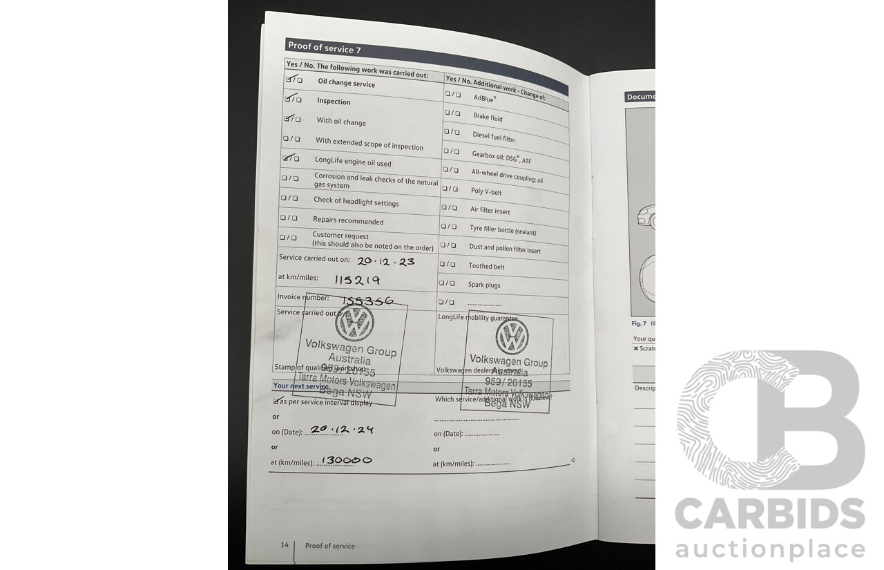 06/2019 Volkswagen Golf Alltrack 132 TSI (AWD) AU MY19.5 4d Wagon Pure White Turbo 1.8L