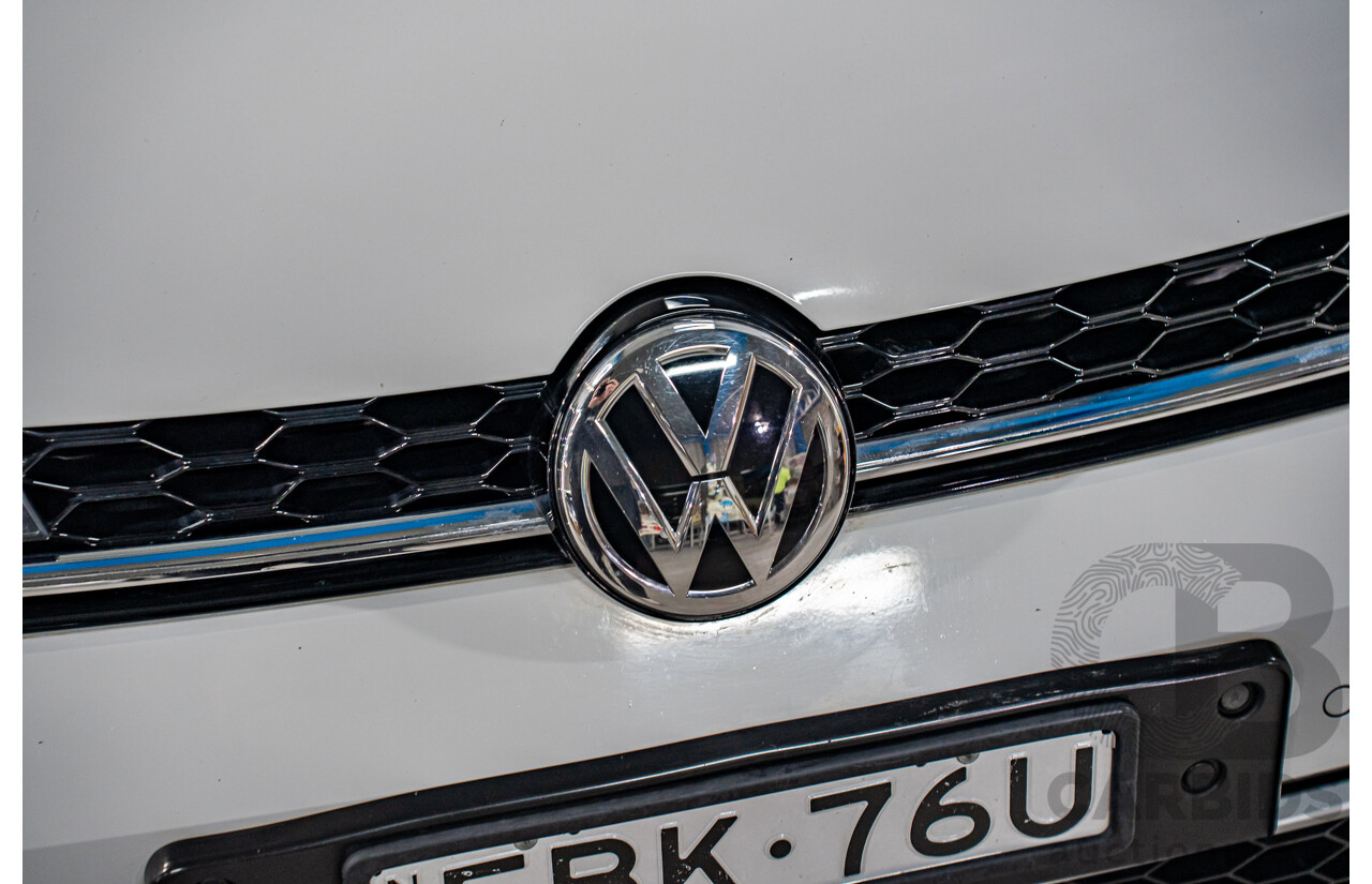 06/2019 Volkswagen Golf Alltrack 132 TSI (AWD) AU MY19.5 4d Wagon Pure White Turbo 1.8L