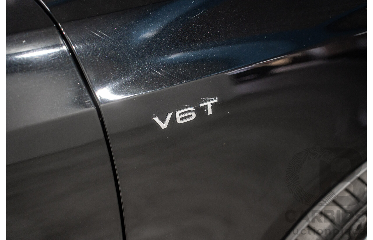 06/2016 Audi SQ5 3.0 TDI Quattro (AWD) 8R MY16 5d Wagon Mythos Black Metallic Twin Turbo V6 Diesel 3.0L