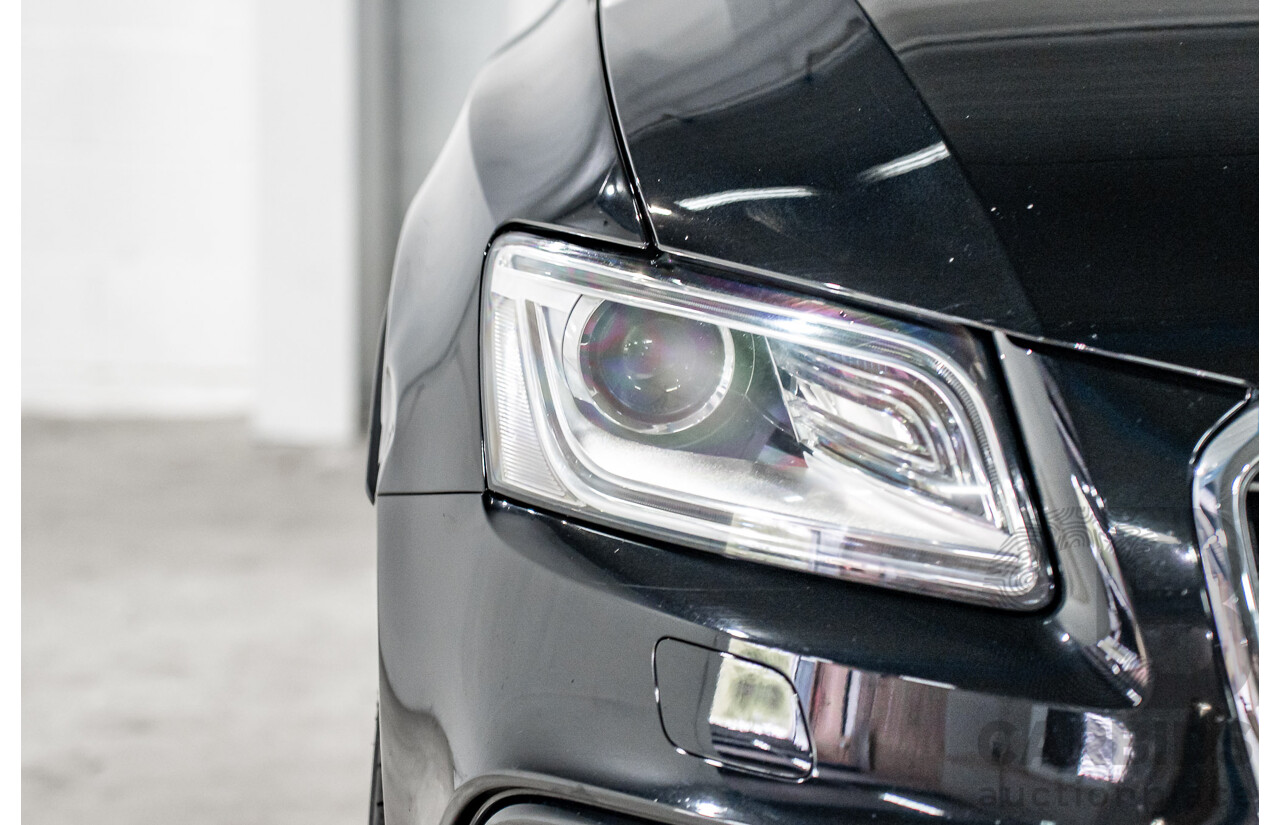 06/2016 Audi SQ5 3.0 TDI Quattro (AWD) 8R MY16 5d Wagon Mythos Black Metallic Twin Turbo V6 Diesel 3.0L