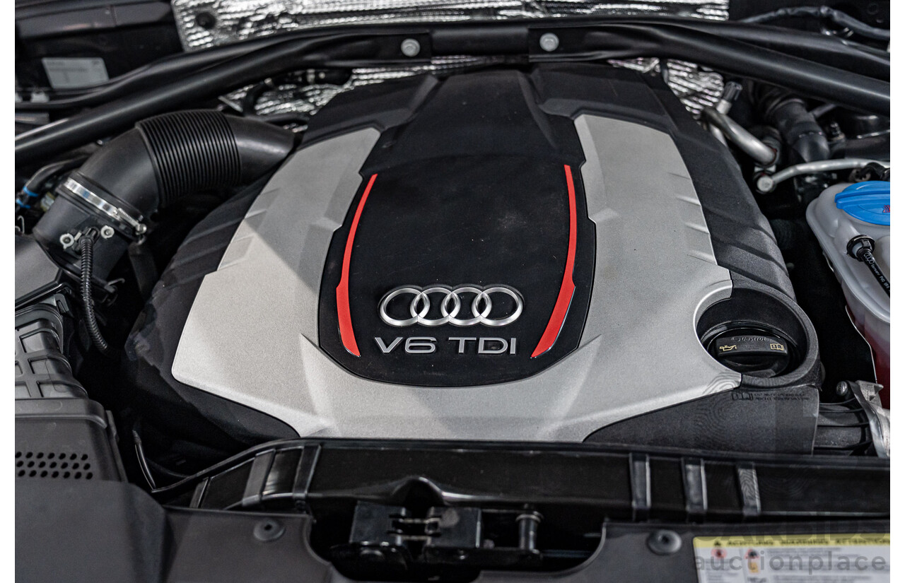 06/2016 Audi SQ5 3.0 TDI Quattro (AWD) 8R MY16 5d Wagon Mythos Black Metallic Twin Turbo V6 Diesel 3.0L