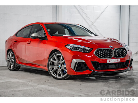 10/2022 BMW M235i xDrive Gran Coupe (AWD) F44 4d Coupe Melbourne Red Metallic Turbo 2.0L