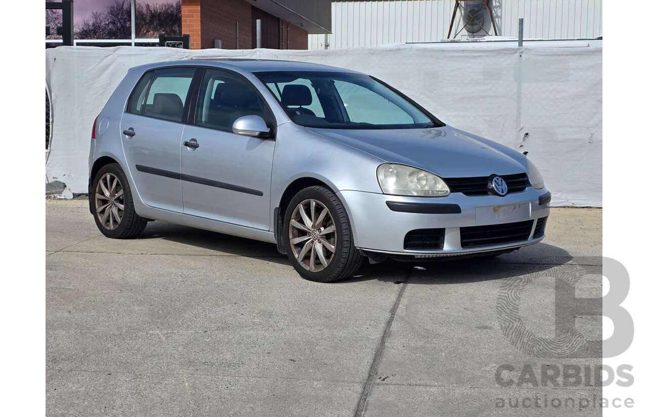 11/2004 Volkswagen Golf 2.0 TDI Comfortline 1K 5d Hatchback Silver Turbo Diesel 2.0L