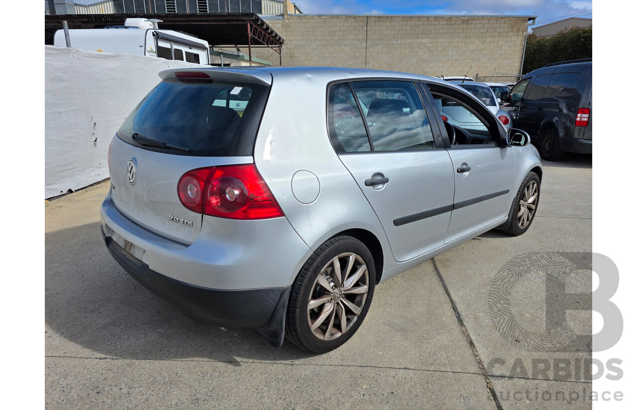 11/2004 Volkswagen Golf 2.0 TDI Comfortline 1K 5d Hatchback Silver Turbo Diesel 2.0L