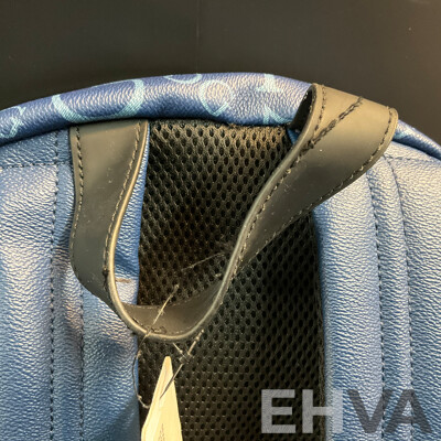 GUESS Midnight Blue Insignia Backpack - RRP$169.00