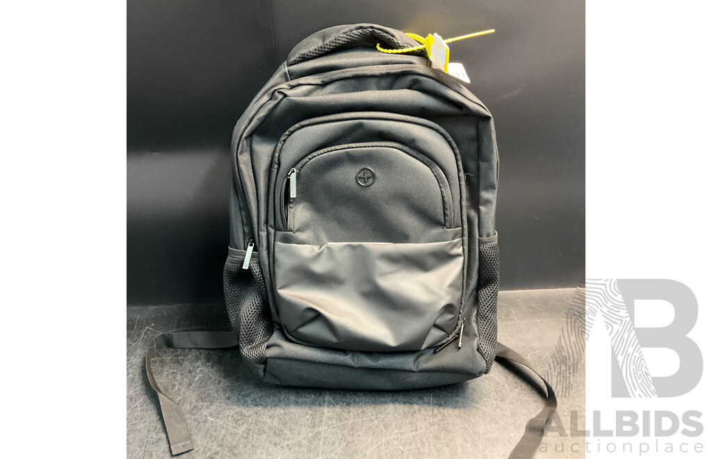 Black Backpack - 30 X 11x 40 Cm