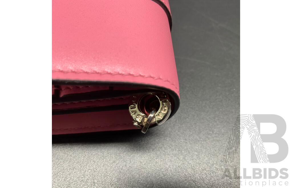 Pink Serpenti Forever Large Wallet Branded BVLGARI