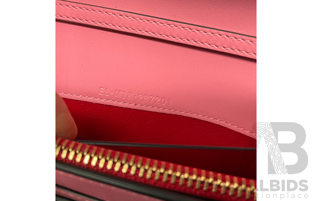 Pink Serpenti Forever Large Wallet Branded BVLGARI