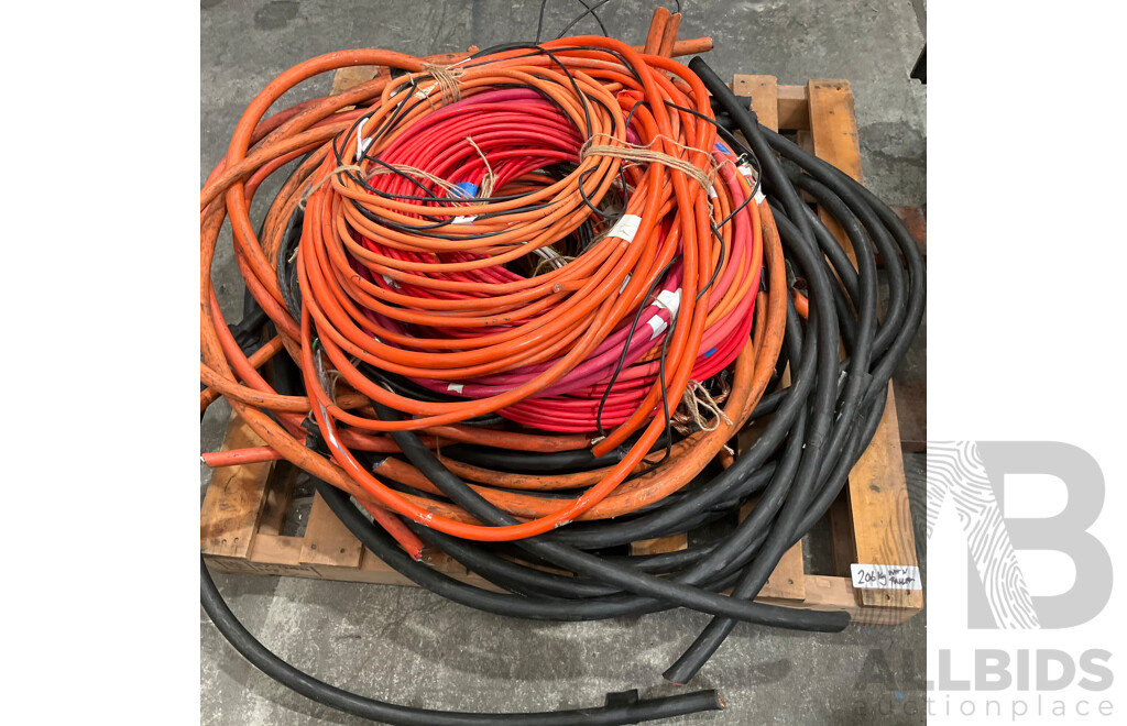 Pallet of Copper Cable - Approx. 206kg Includes Pallet