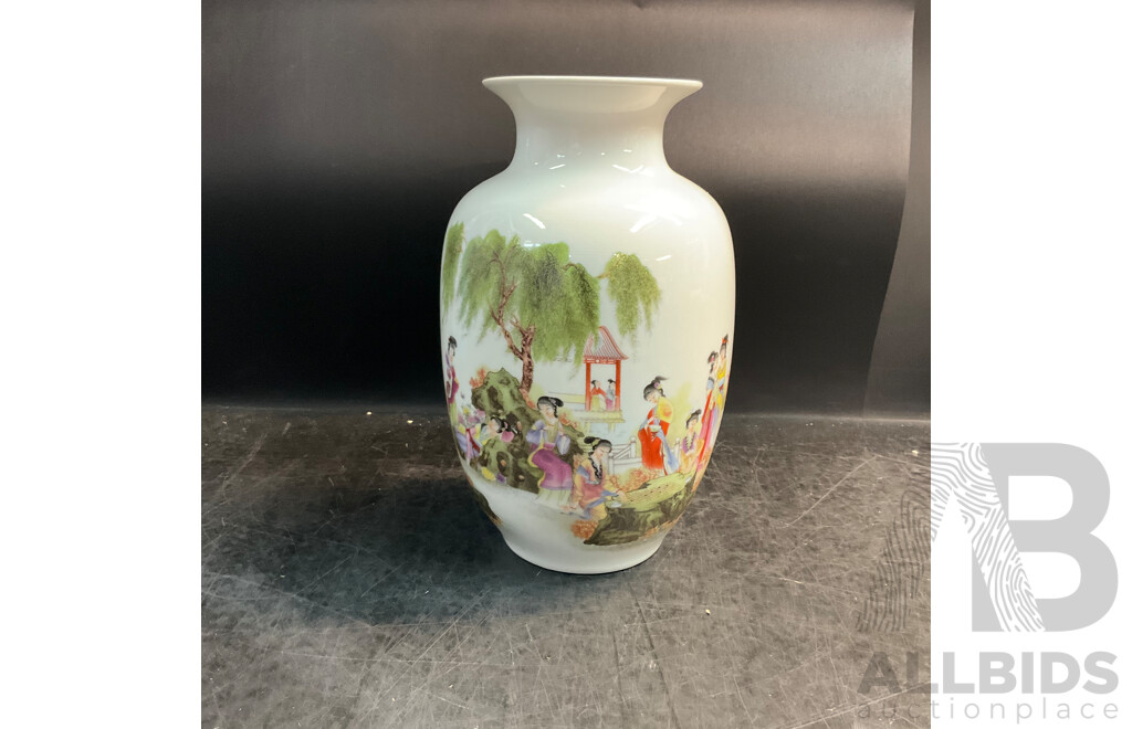 Assorted China Jingdezhen Ceramics Vases - Lot of 3