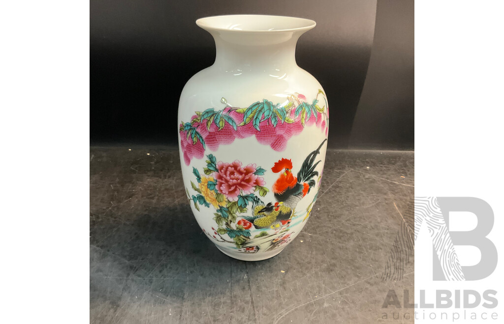 Assorted China Jingdezhen Ceramics Vases - Lot of 3
