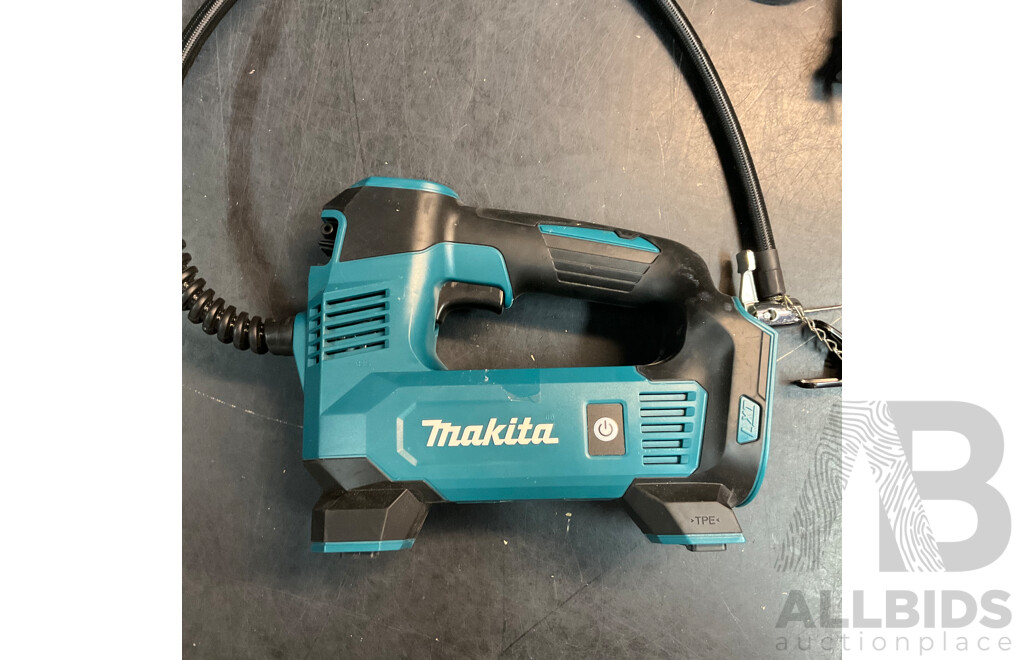 Makita DMP-180 Air Inflator & BO3700 Sheet Sander