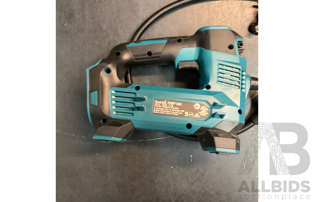 Makita DMP-180 Air Inflator & BO3700 Sheet Sander