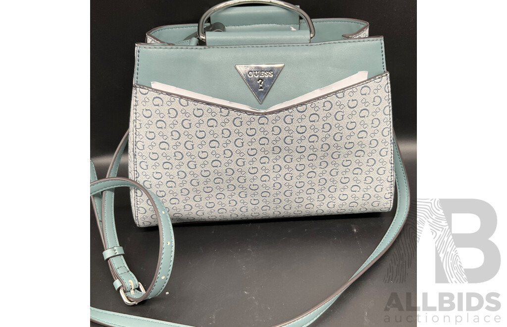 GUESS Milos Denim Crossbody Bag