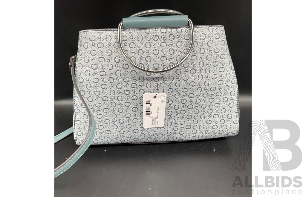 GUESS Milos Denim Crossbody Bag