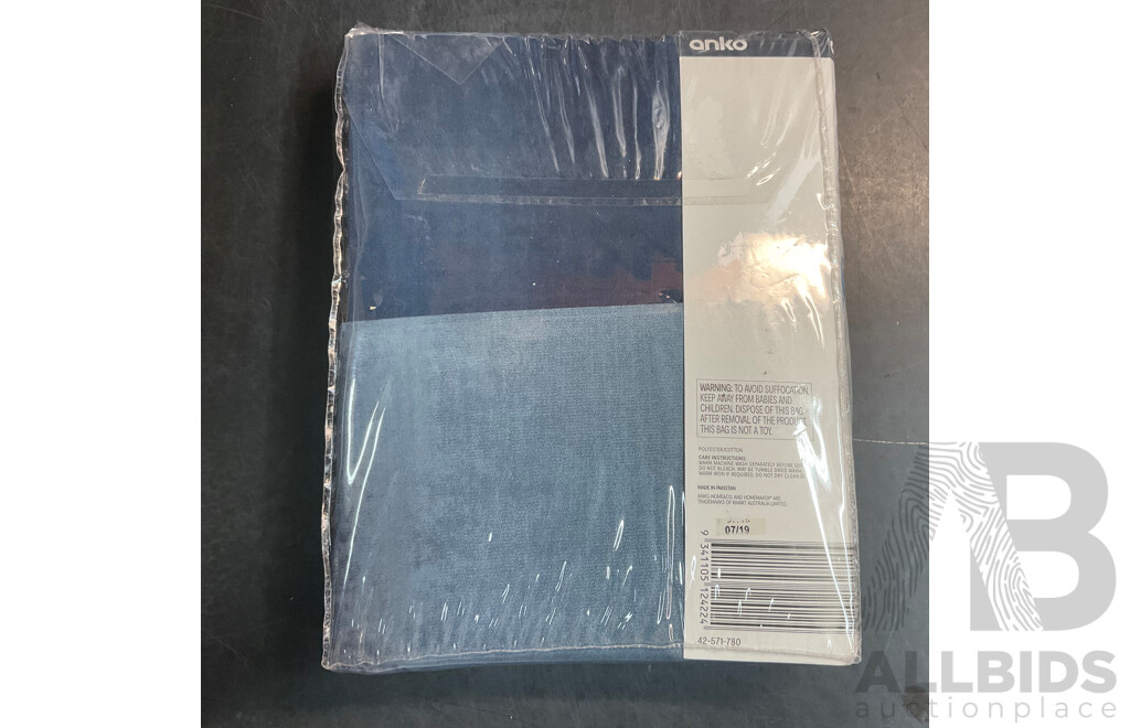 ANKO Queen Quilt Cover Set - Lot of 3