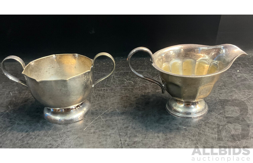 Assorted Plated ,EPNS Sliver Includes Teapot, Creamer & More