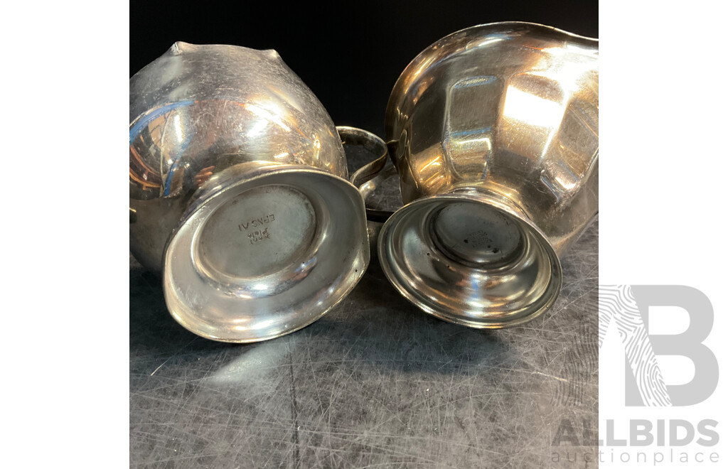 Assorted Plated ,EPNS Sliver Includes Teapot, Creamer & More