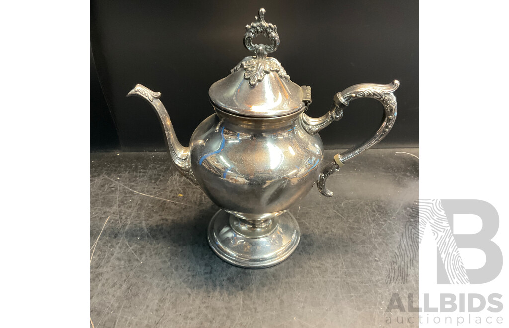 Assorted Plated ,EPNS Sliver Includes Teapot, Creamer & More