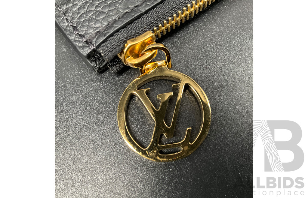 Black Card Holder Branded Louis Vuitton