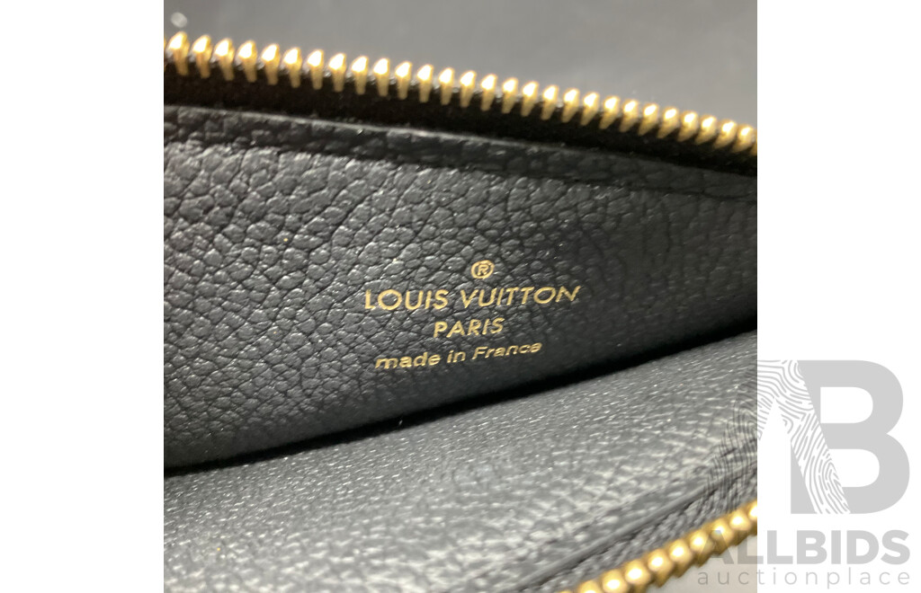 Black Card Holder Branded Louis Vuitton