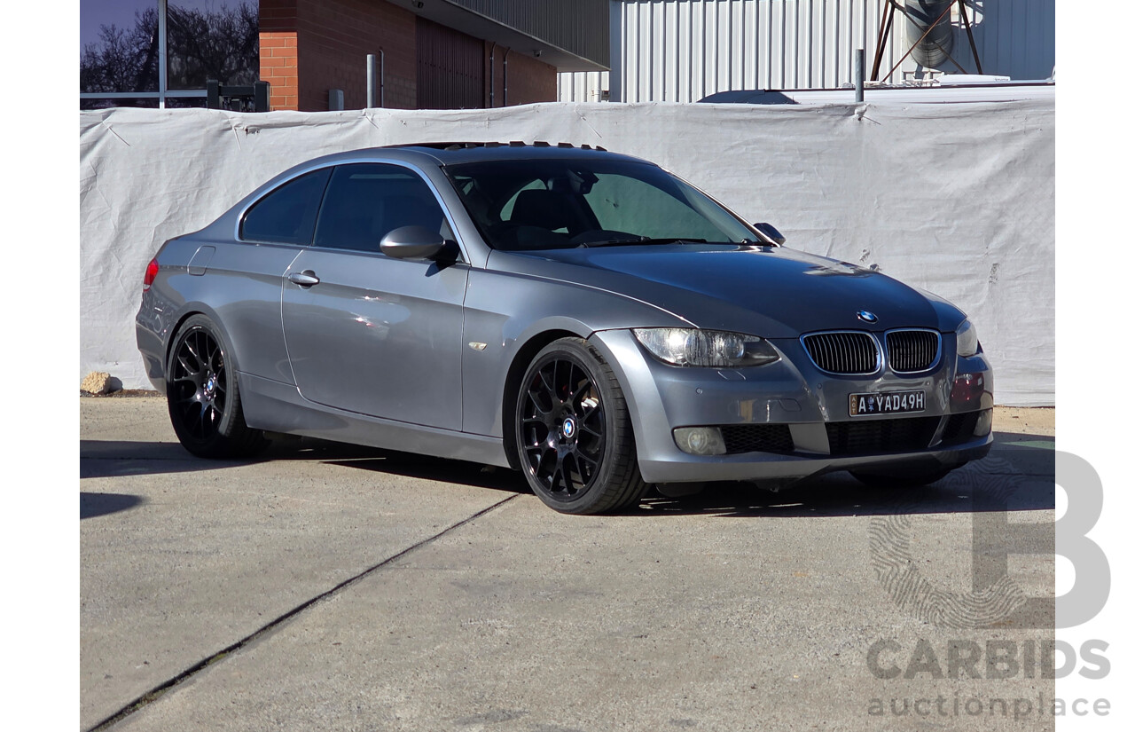 6/2007 BMW 335i E92 2d Coupe Silver Turbo 3.0L
