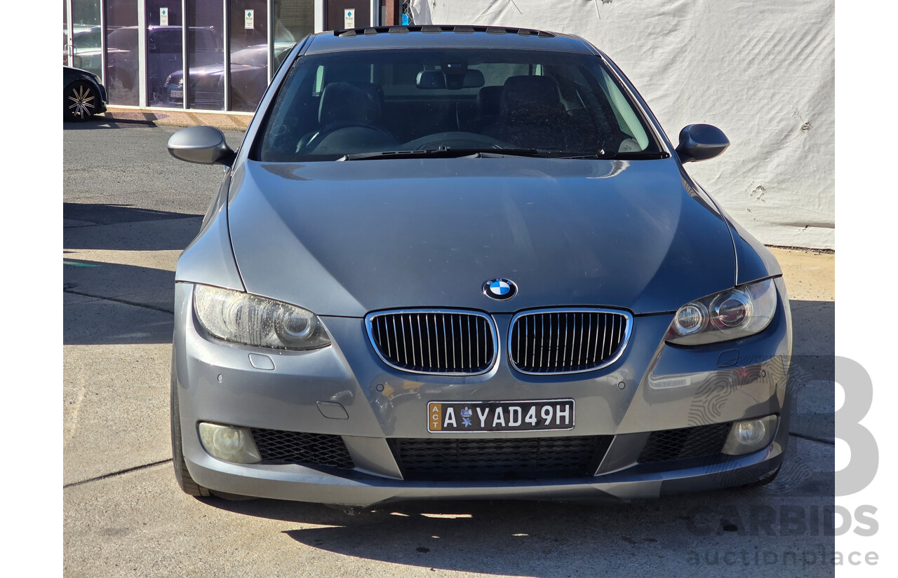 6/2007 BMW 335i E92 2d Coupe Silver Turbo 3.0L