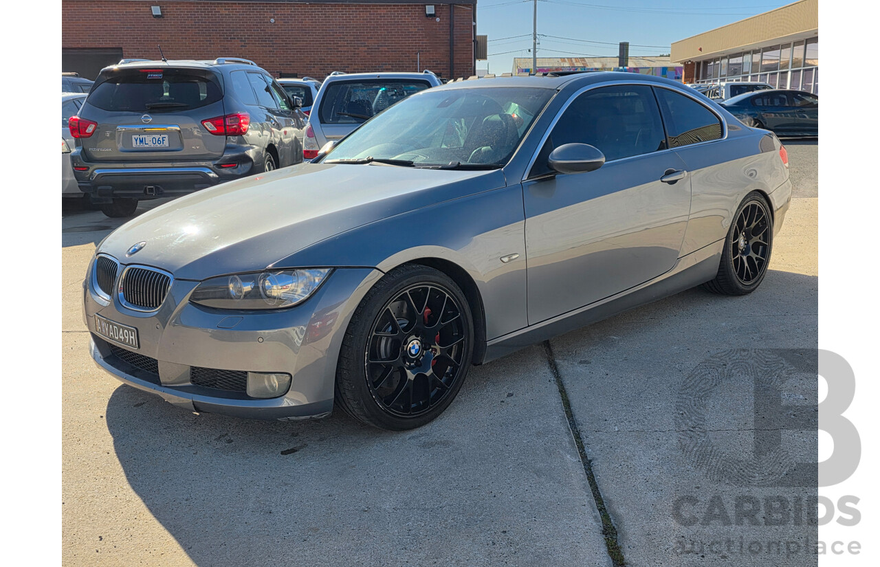 6/2007 BMW 335i E92 2d Coupe Silver Turbo 3.0L