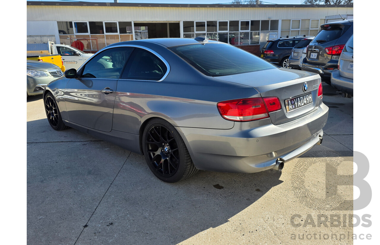 6/2007 BMW 335i E92 2d Coupe Silver Turbo 3.0L