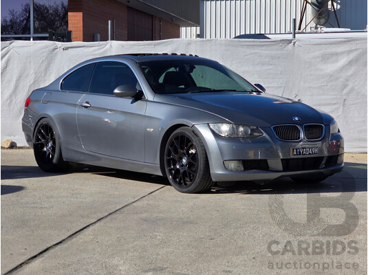 6/2007 BMW 335i E92 2d Coupe Silver Turbo 3.0L