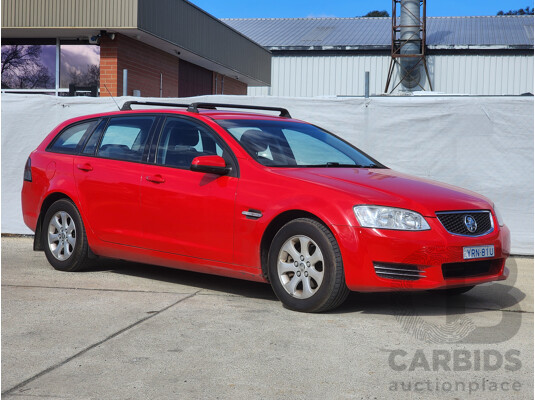 3/2013 Holden Commodore Omega VE II MY12.5 4d Sportwagon Red 3.0L