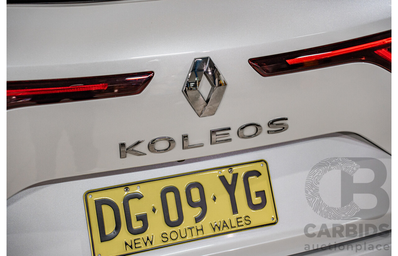 06/2023 Renault Koleos Life (4x2) ZGH MY23 4d Wagon Universal White Metallic 2.5L