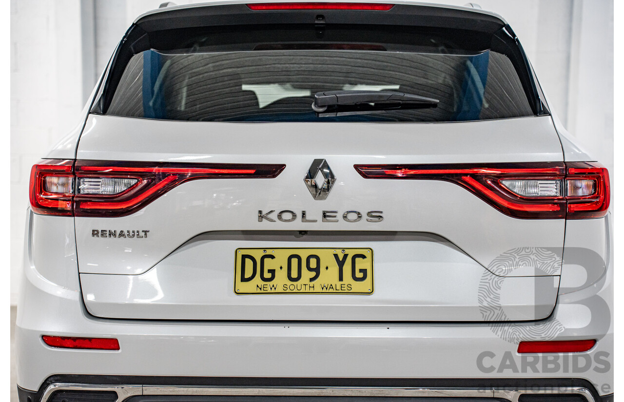 06/2023 Renault Koleos Life (4x2) ZGH MY23 4d Wagon Universal White Metallic 2.5L