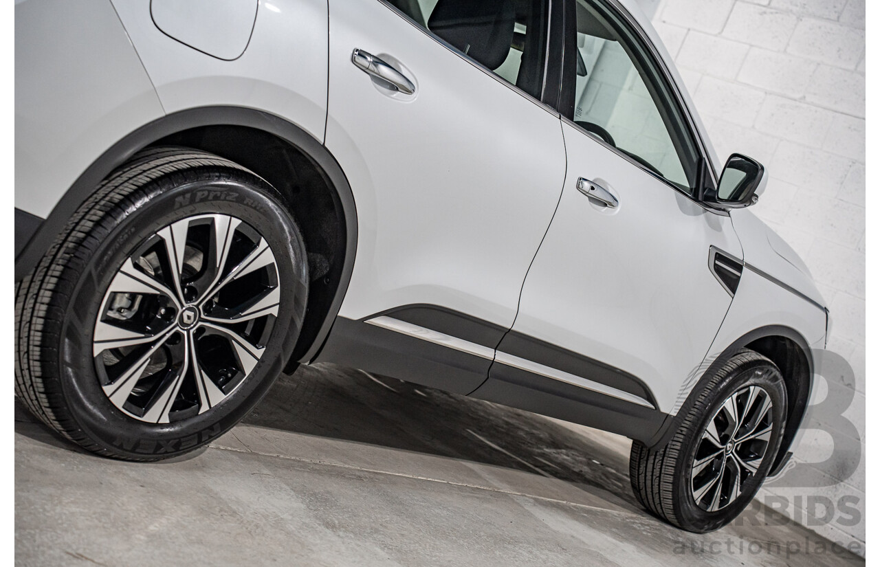 06/2023 Renault Koleos Life (4x2) ZGH MY23 4d Wagon Universal White Metallic 2.5L