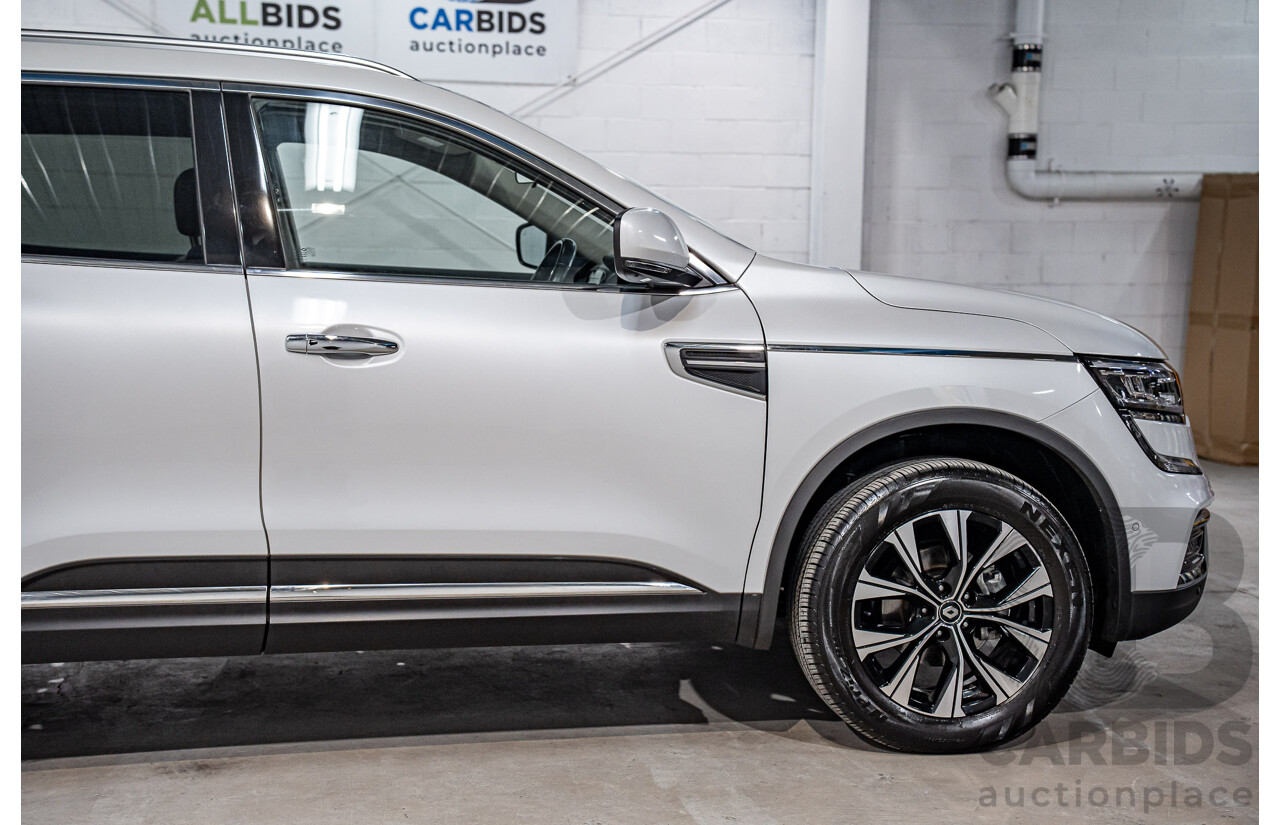 06/2023 Renault Koleos Life (4x2) ZGH MY23 4d Wagon Universal White Metallic 2.5L