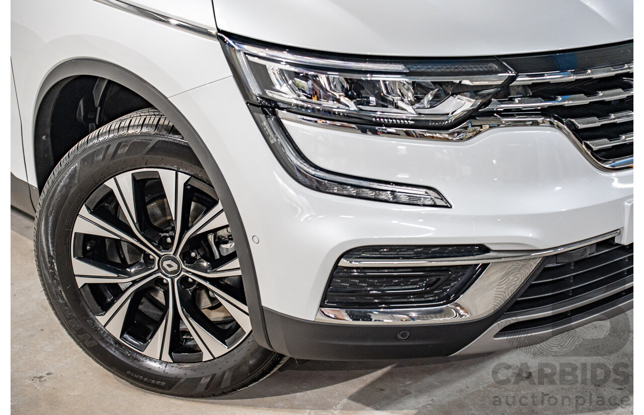 06/2023 Renault Koleos Life (4x2) ZGH MY23 4d Wagon Universal White Metallic 2.5L