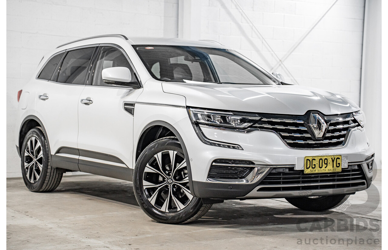 06/2023 Renault Koleos Life (4x2) ZGH MY23 4d Wagon Universal White Metallic 2.5L
