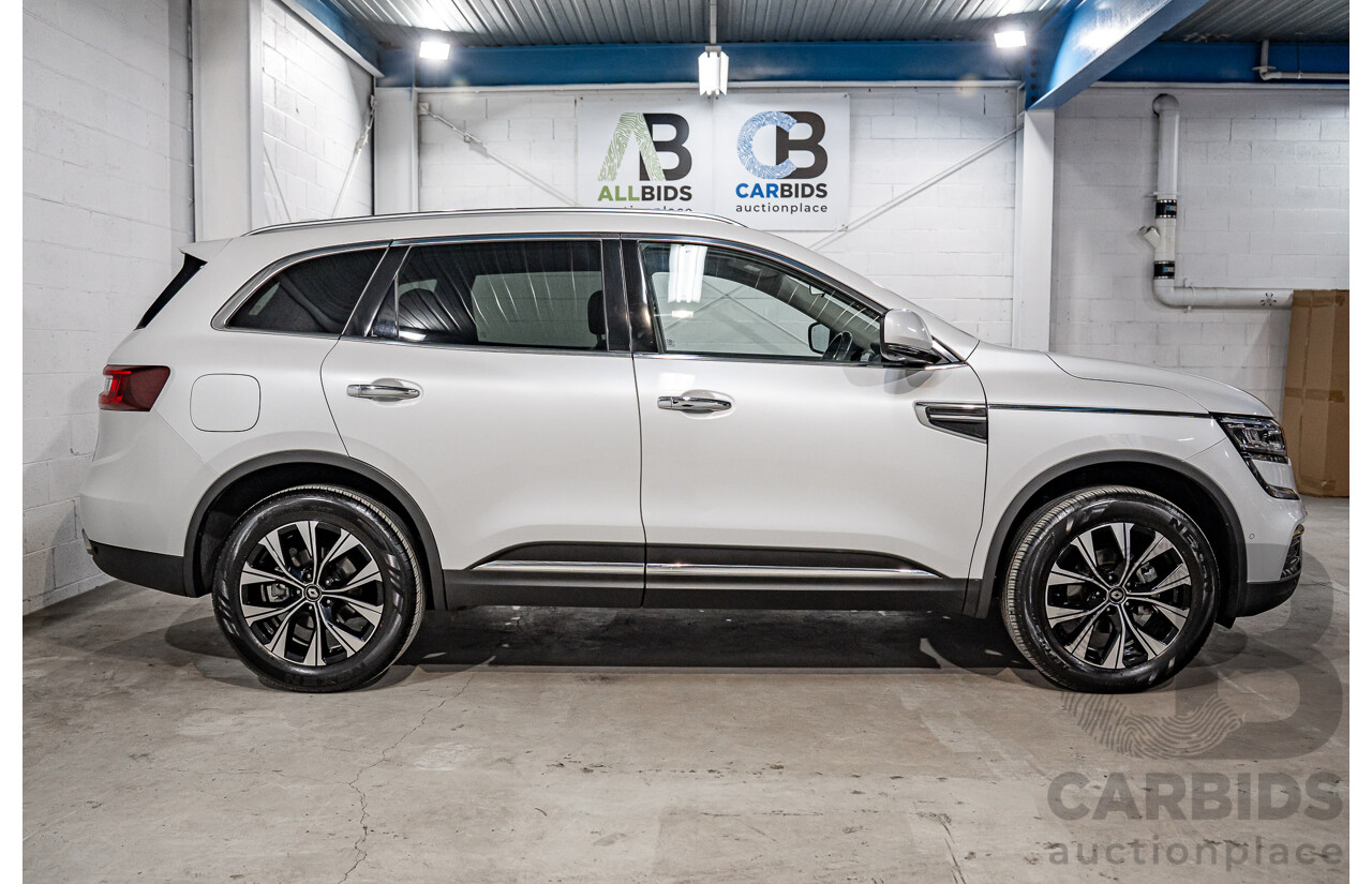 06/2023 Renault Koleos Life (4x2) ZGH MY23 4d Wagon Universal White Metallic 2.5L