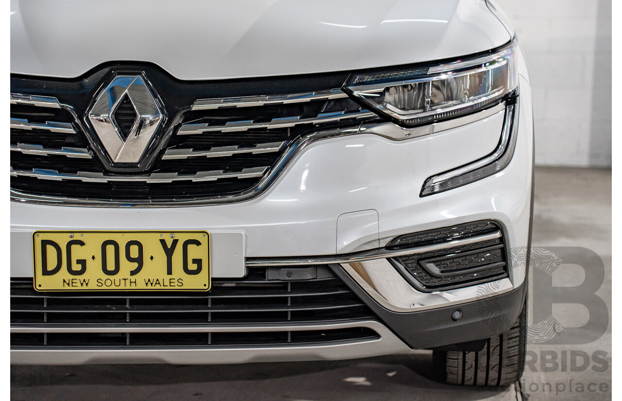 06/2023 Renault Koleos Life (4x2) ZGH MY23 4d Wagon Universal White Metallic 2.5L