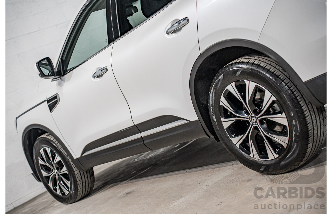 06/2023 Renault Koleos Life (4x2) ZGH MY23 4d Wagon Universal White Metallic 2.5L