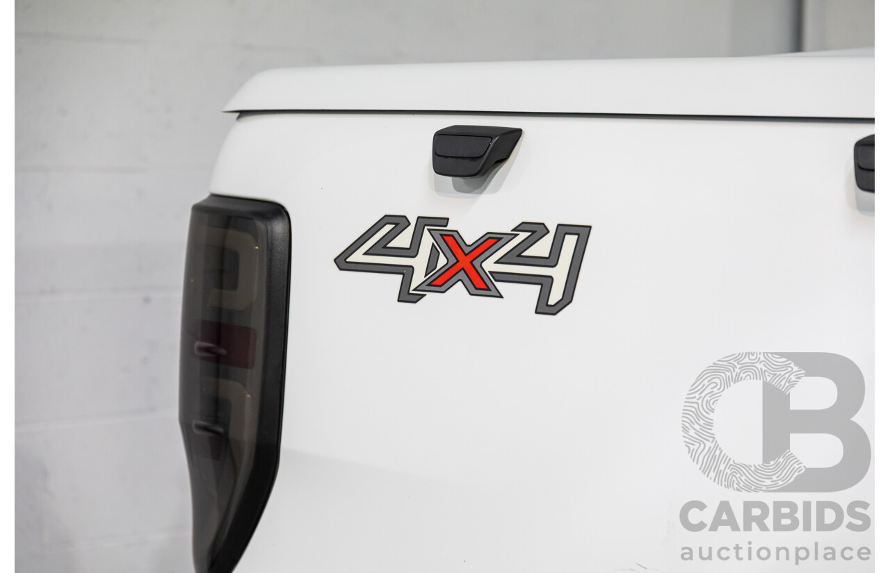 05/2017 Ford Ranger XL 2.2 (4x4) PX MKII MY17 Update Double Cab Utility Frozen White Turbo Diesel 2.2L