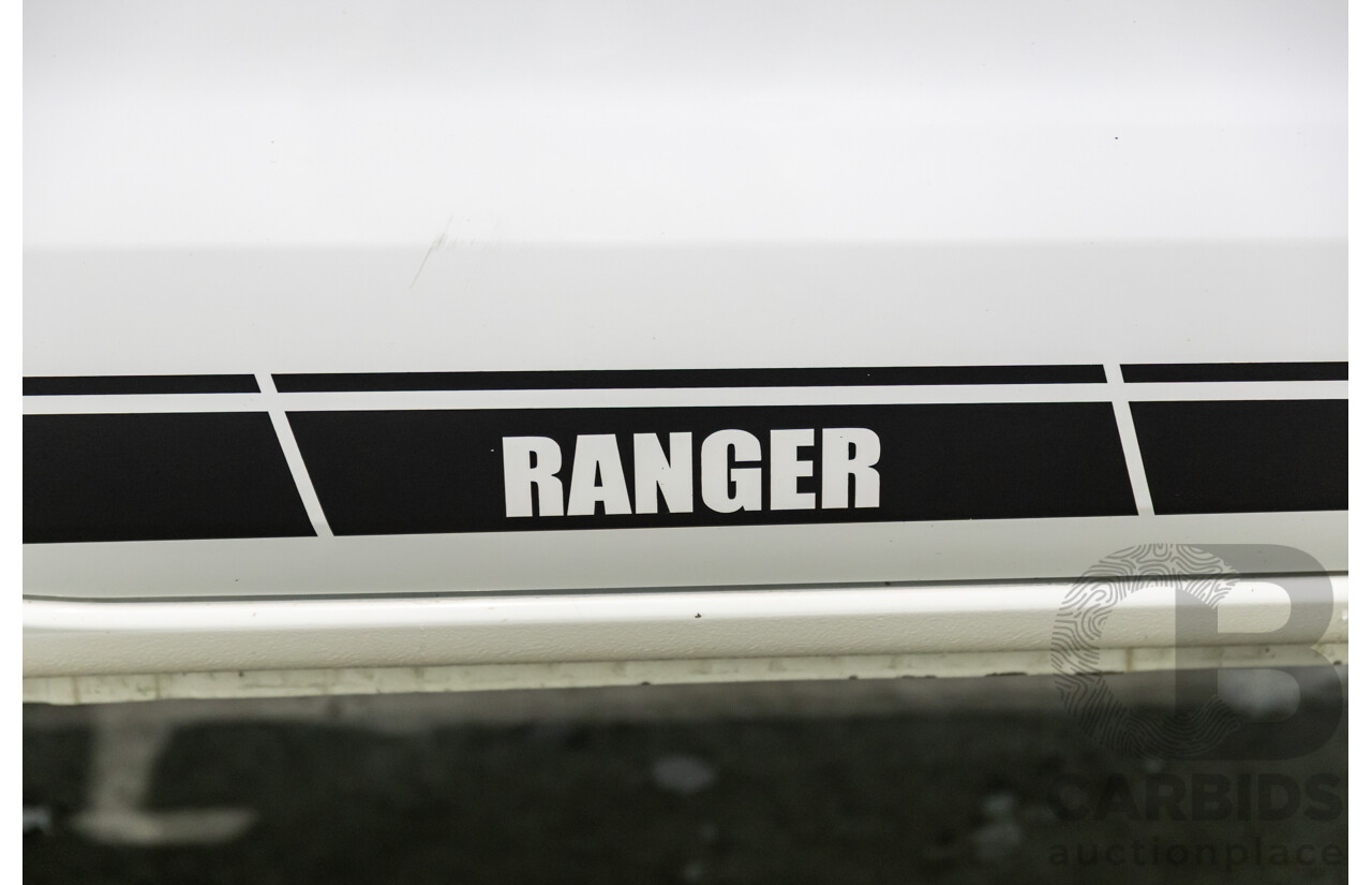 05/2017 Ford Ranger XL 2.2 (4x4) PX MKII MY17 Update Double Cab Utility Frozen White Turbo Diesel 2.2L