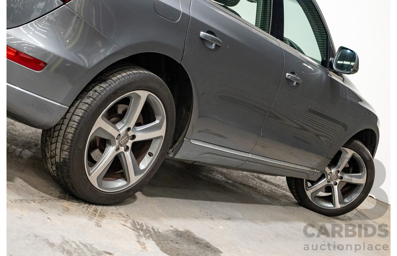 1/2013 Audi Q5 3.0 TDI Quattro (AWD) 8R MY13 4d Wagon Monsoon Grey Turbo Diesel 3.0L